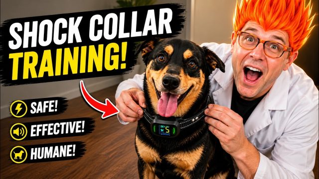 FAFAFROG Dog Bark Collar Review: Putting It on a Large Dog