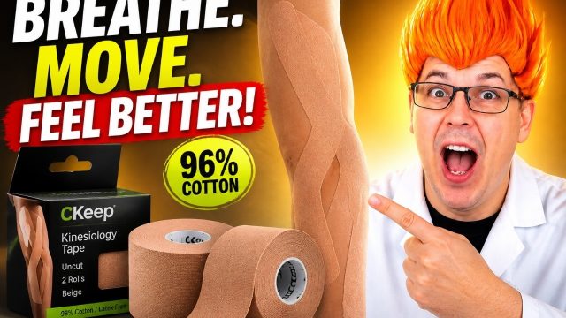 CKeep Kinesiology Tape (96% Cotton): Does the 2-Roll Pack Actually Work?