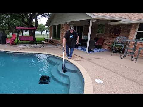 cordless pool vacuum for steps: Aiper Pilot X1 Handheld Pool Vacuum, Cordless Cleaner for Inground & Above-Ground Pools, 21 GPM Suction, with Telescoping…