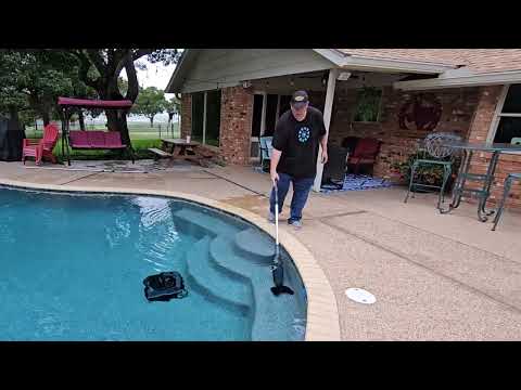 cordless pool vacuum for steps: Aiper Pilot X1 Handheld Pool Vacuum, Cordless Cleaner for Inground & Above-Ground Pools, 21 GPM Suction, with Telescoping…