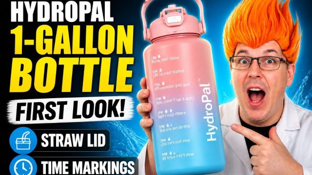 HydroPal 1 Gallon Water Bottle Unboxing Guide