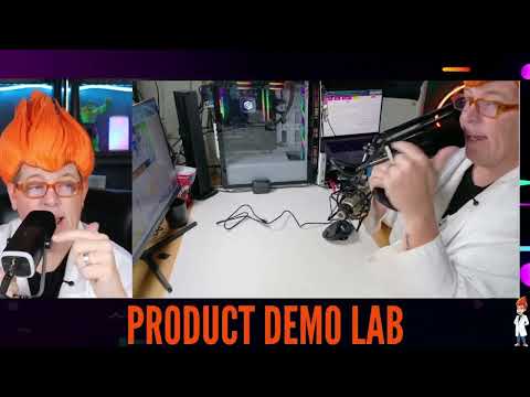 FIFINE AM8 USB vs XLR: FIFINE AmpliGame AM8 USB/XLR Dynamic Microphone shown during my hands-on review