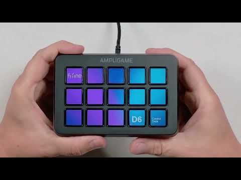Stream Deck alternative: FIFINE AmpliGame D6 Stream Controller shown during my hands-on review